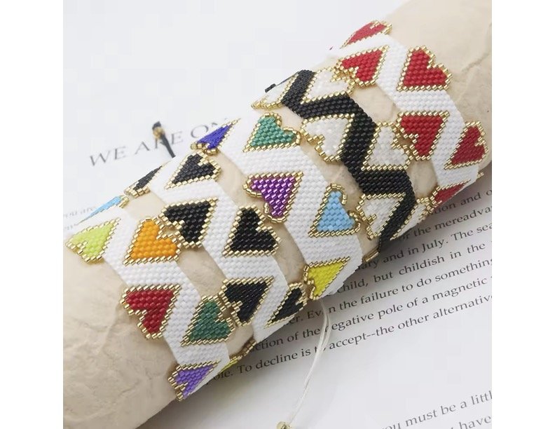 Heart You Beaded Bracelet