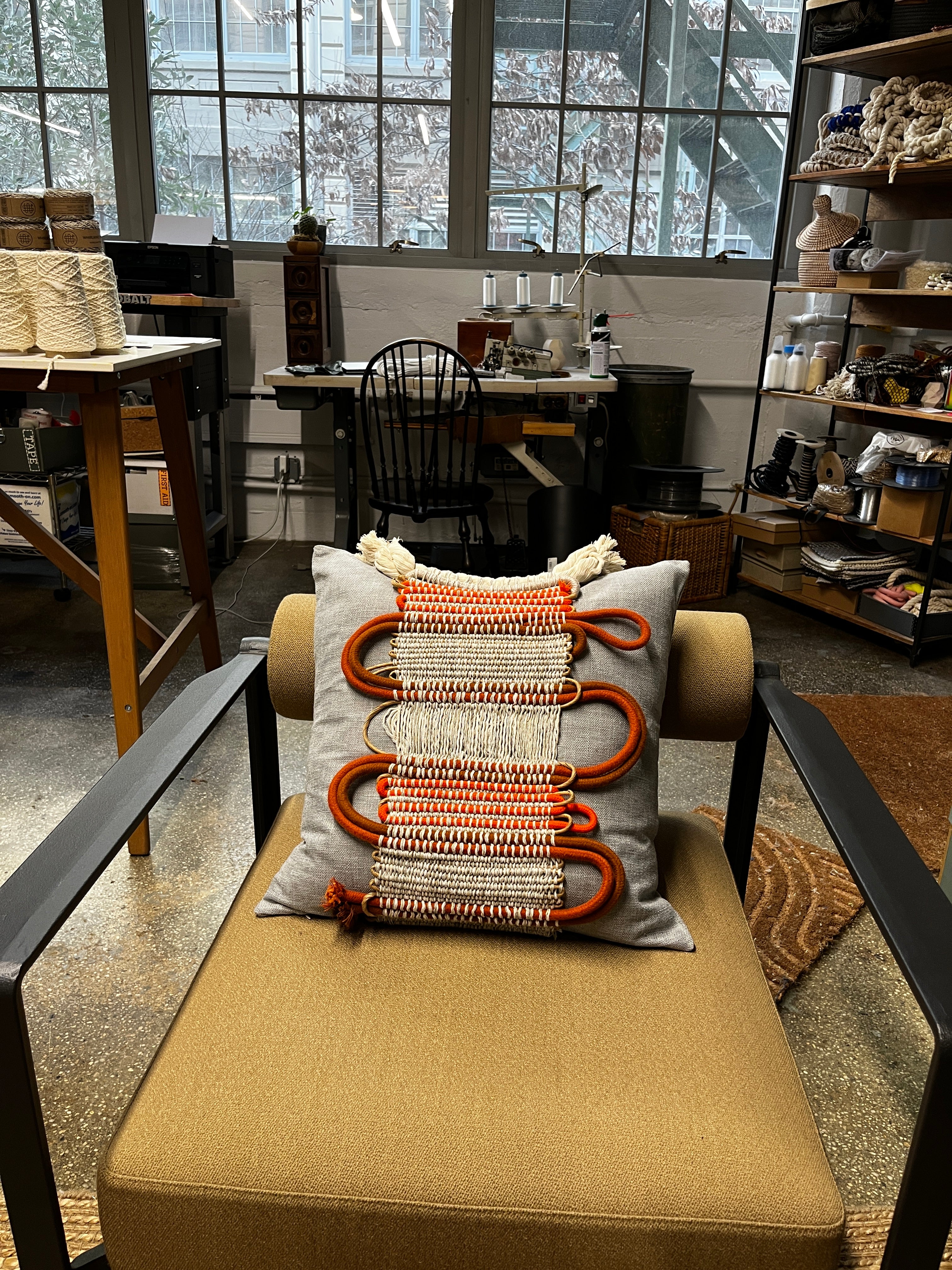 20 x 20 Hand Woven Pillow
