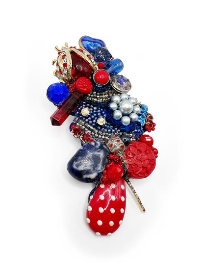 Scarlet Brooch
